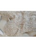 Beaded Tulle Luxury Wedding Dress With Detachable Train